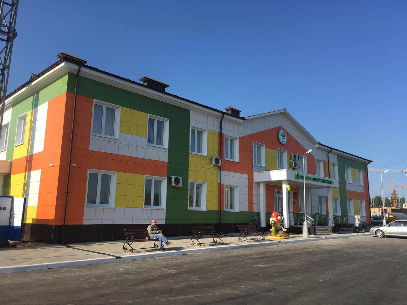 В День района в Усмани открыли детскую поликлинику